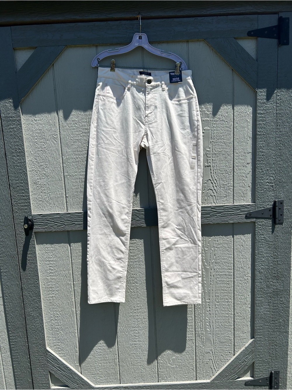 Tommy Hilfiger TH Flex 5-Pocket White Jeans – Classic Fit